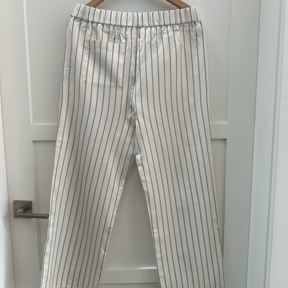 Jenni Kayne Bianca trousers in navy & stripe - size XL - Picture 3 of 7